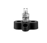 VAYEODEYU M6 M8 M10 Barra colectora 12 V 5/16 in 1/4 in TermBlk Studs Negativo HeavyDuty PowerDist RedBlack Stud(Style A M8 Black)