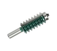 VAYEODEYU Molino de pegamento for juntas de dedo, cortador de enrutador de juntas en V, espiga de cono de Panel elevado de 12x55mm