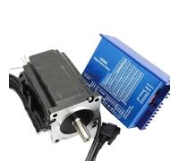 VAYEODEYU Motor paso a paso, Nema 34 circuito cerrado paso a paso driver kit, 3-pack con 86HSE116 6A motor, controlador HSS86 8A, cable de 3m, 86x86x118mm, 8N.m, 2 etapas