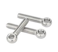 VAYEODEYU Perno de ojo, Perno de ojo de elevación de rosca métrica M5-M12 de acero inoxidable 304 con doble cabeza y junta de pez.(M10x120mm-HT-1Pcs)