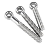 VAYEODEYU Perno de ojo, Pernos de ojo de elevación de hombro for maquinaria de acero inoxidable M5 304 con cabeza de junta tórica en varios tamaños(M5x35mm-2pcs)