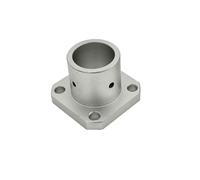 VAYEODEYU Rodamiento de Bloque de Almohada, Buje de eje lineal con brida de 3-50 mm de diámetro interior, varios tamaños for riel guía de eje óptico(Square,25-33-38)