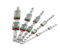 VAYEODEYU Rodamiento de Bloque de Almohada, Carro guía lineal serie MGN12 MGN15 de 100 a 550 mm, corredera lineal en miniatura(MGN15C,150mm)
