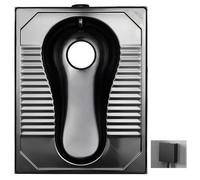 VAYEODEYU SquatPit304SS Juego de tanque de agua for inodoro público, negro, resistente al olor, multicolor, Prsndtnctrs(Style B)