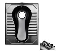 VAYEODEYU SquatPit304SS Juego de tanque de agua for inodoro público, negro, resistente al olor, multicolor, Prsndtnctrs(Style a)