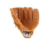 VAYEODEYU Tamaños múltiples Multicolores de la PU del Guante de béisbol for los Adultos de los Deportes al Aire Libre del softbol(Brown,11.5 Inches)