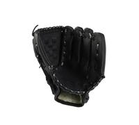 VAYEODEYU Tamaños múltiples Multicolores de la PU del Guante de béisbol for los Adultos de los Deportes al Aire Libre del softbol(Black,11.5 Inches)