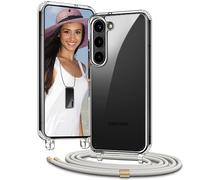 Vaykwo Funda con Cuerda para Samsung Galaxy S25+ 5G 6,7", Begie
