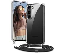 Vaykwo Funda con Cuerda para Samsung Galaxy S26+ 5G 6,7", Negro