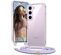Vaykwo Funda con Cuerda para Samsung Galaxy S26+ 5G 6,7", Púrpura