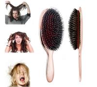 Vayose Cepillo para el cabello sin champú Vayose Wet Hairbrush Cepillo para peinar con cerdas para mujer Cepillo desenredante en espiral indoloro para cabello rizado, grueso y seco