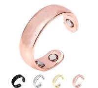 Vayro Ring, 2025 New Vayro Ring for Women Men, Original Magnetic Wellness Rings, Adjustable Size Lightweight and Water-Resistant (Pink)