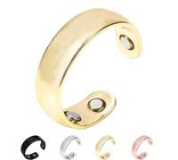 Vayro Ring, 2025 New Vayro Ring for Women Men, Original Magnetic Wellness Rings, Adjustable Size Lightweight and Water-Resistant (Gold)