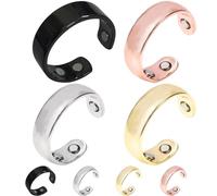 Vayro Ring, 2025 New Vayro Ring for Women Men, Original Magnetic Wellness Rings, Adjustable Size Lightweight and Water-Resistant (Mix)