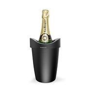 VB VIN BOUQUET FIE 280 Cubitera Enfriadora Vino Con Funda Enfriadora, Color Negro, para servir el vino o cava a la temperatura perfecta