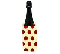 VB VIN BOUQUET Funda enfriadora, Nailon, Lunares Beige, 14.5 x 20 x 2.5 cm