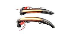 Vbbrswaad Intermitente Retrovisor Intermitente LED Dinámico Para A4 Para A5 B9 S4 S5 RS5 2017 2018 2019 2020 2021 Luces Espejo Lateral(Smoked black)