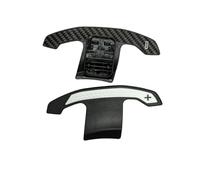 Vbbrswaad Paleta Cambio Volante Coche Para BMW Para M3 Para M4 Para X5M Para F10 F22 F30 F80 Para G80 G42 Control Del Volante Coche Paleta De Cambio(White carbon)