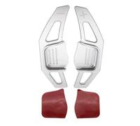 Vbbrswaad Paleta Cambio Volante Coche Para K3 Para CERATO Para Forte Para Koup Para SX Para Cadenza Para Ceed Para Pro Para GT Para SW 2 Uds Cambio De Paleta Rueda Coche(Plata)