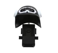 Vbbrswaad Soporte Móvil Moto 1 Soporte para Teléfono Móvil para Casco Pequeño De Motociclista para Bicicleta Eléctrica Impermeable Parasol Y Navegación. Soporte Móvil Bicicleta(Handlebar Black)