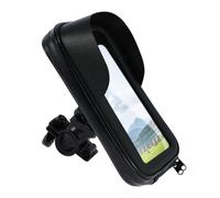 Vbbrswaad Soporte Móvil Moto Bolsa para Teléfono De Bicicleta Giratoria De 360° Impermeable para Manillar De Motocicleta con Pantalla Táctil Soporte Móvil Bicicleta(Handlebar Model A)