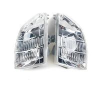 Vbbrswaadtp luces antiniebla del parachoques Para Nissan X-Trail T30 2001-2007 Carcasa Luz Antiniebla Intermitente Delantera Lente Transparente Luz Esquina Inferior Parachoques Sin Bombillas(Left)