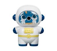 VBBTYRU Sacapuntas de Dibujos Animados, diseño de Astronauta, núcleo de aleación de Acero, sacapuntas Manual para niños, Colegio Oficina hogar, no vuele el Confeti, Regalo Sorpresa para niños y niñas