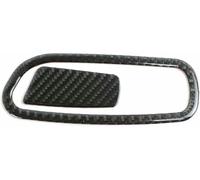 VBCXGV Embellecedor Interior para manija de guantera, copiloto, salpicadero, Color Negro carbón, para Audi A4, B8, A5 (2009-2016)