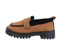 VBEDKDEB Mocasines para mujer, mocasines planos, mocasines para mujer, de ante con suela gruesa y funda de terciopelo alto, cómodos, modernos e informales, cómodos, calzoncillos, cómodos, planos