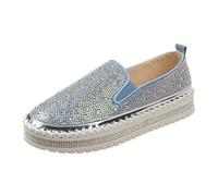 VBEDKDEB Zapatillas de deporte para mujer Slip On Slipper Grandes Comercio Exterior 2025 Primavera Suela Gruesa Perezoso Casual Edición Coreana Zapatos de Estudiante Versátiles Zapatillas de Mujer