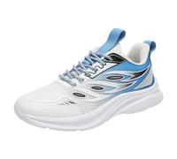 VBEDKDEB Zapatillas deportivas para mujer, zapatillas de deporte para hombre, zapatos de mujer, cómodas y transpirables, para parejas, zapatillas altas para mujer, azul, 37 EU