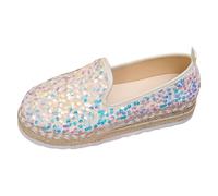 VBEDKDEB Zapatillas deportivas para mujer, zapatillas informales, modernas y versátiles, para mujer, que aumentan el tamaño corporal, zapatos de vela para mujer, azul, 40.5 EU