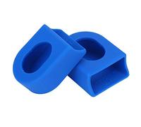 Vbest life 1 par 2 Piezas Protector de manivela de Bicicleta Manivela Protectora de Brazo de manivela Suave Fundas Botas Tapas de bielas de Bicicleta de montaña(Azul)