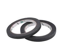 Vbest life 2 Piezas Cinta Aislante Guitarra Negra Cinta Aislante Negra Accesorios Coleccionista Guitarra Cinta Aislante Negra Ancha