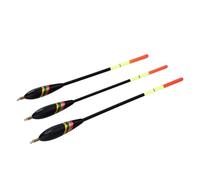 Vbest life 3Pcs 1.5 + 6g 1.5 + 5g 1.5 + 4g Flotador de Pesca Duradero, flotadores de Pesca de Madera Set Rock Fishing Float Bobbers Tackle Accesorio