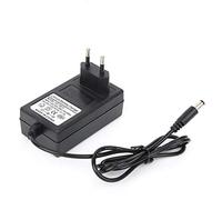 Vbest life Adaptador de Pistola de Masaje Adaptador de Cargador de batería de plástico portátil de 100-240 V Cable de alimentación Cable de alimentación Cargador de batería(EU Plug 16.8V)