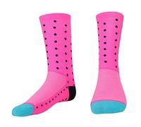 Vbest life Calcetines deportivos 3 colores Calcetines deportivos de nylon Unisex Bicicleta Ciclismo Running Calcetines deportivos de nylon transpirables(rosado)