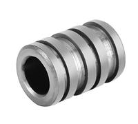 Vbest life Colgante de Cuchillo de aleación de Titanio, cordón para Exteriores, cordón de paracaídas, Accesorio de Gran tamaño, Colgante de Cuentas de Cuchillo(Color de Titanio)