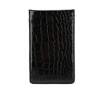 Vbest Life Counter Card Textura de Piel de Serpiente Score Keeper Card PU Score Counter Keeper Card Holder Gift(Negro) Accesorios