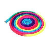 Vbest life Cuerda de Gimnasia, Cuerda de Entrenamiento de Colores del Iris Cuerda de Gimnasia r¨ªtmica Cuerda de Entrenamiento de Artes de competici¨®n s¨®LIDA