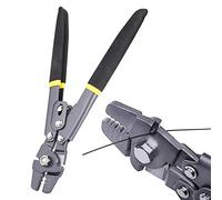 Vbest Life engarzadora virolas, Engarzadora de Alambre para líneas de Pesca hasta Herramienta de engarzado de Cuerda de Alambre de Acero Inoxidable de Alta Resistencia Lider De Pesca De Acero