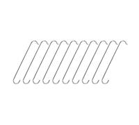 Vbest life Ganchos de Cadena de Bicicleta, Resistente y Duradero, Ganchos de Cadena de Acero Inoxidable para Bicicleta de Carretera y Montaña, 10 Piezas, Ideal para Reparación en Viaje o en Casa