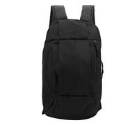 Vbest life Hombres Mujeres Mochila general neutral Lona Bolsa deportiva ligera Mochila de hombros de ocio diario(Negro)