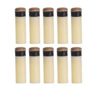 Vbest life Paquete de 10 Piezas de Punta de Billar, Puntas de Billar, Pieza de Repuesto de Varilla de Punta de Poste de Billar para Tacos de Billar y Billar(11mm)