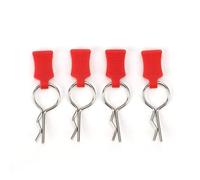 Vbest life RC Car Body Shell Clip Pin y Soporte de fijaci¨®n Set Fit para 1/5 1/8 RC Car Traxxas Hsp (Rojo)
