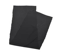 Vbestlife 1.7mx0.5 m Altavoz Estuche Parrilla Estéreo Gille Tejido de Tela de Malla Paño Cubierta Protectora del Polvo para Audio(Negro)