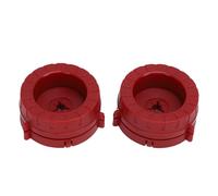 VBESTLIFE 1 par de Adaptadores de Buje Nab, Base Bloqueable de Plástico para Grabadora de Cinta de Carrete a Carrete de 1/4 de Pulgada, para TEAC, para Studer, para Akai, para B67 (Rojo)