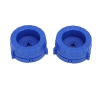 VBESTLIFE 1 par de Adaptadores de Buje Nab, Base Bloqueable de Plástico para Grabadora de Cinta de Carrete a Carrete de 1/4 de Pulgada, para TEAC, para Studer, para Akai, para B67 (Blue)