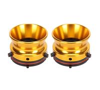 VBESTLIFE 1 par de Adaptadores de Cubo Nab, Dispositivo de Carga Universal de Abridor de Aleación de Aluminio de 10 Pulgadas para Studer ReVox, para Akai, para Teac, para Grabadoras de (Oro)