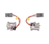 VBESTLIFE 1 par de Servo Lineal, Conector JR 3P 1 Mm Servo Digital Actuador Lineal de Respuesta Rápida para Drones de ala Fija Aviones Avión RC Pequeño